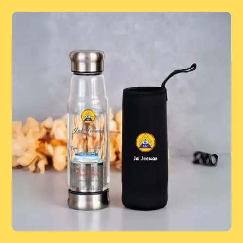 Alkaline Glass Water Bottle
