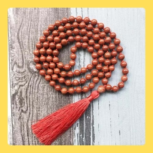 RED JASPER MALA 8MM