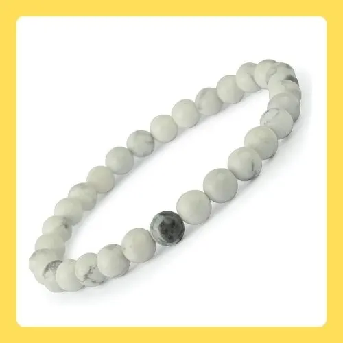 Howlite 8mm Bracelet
