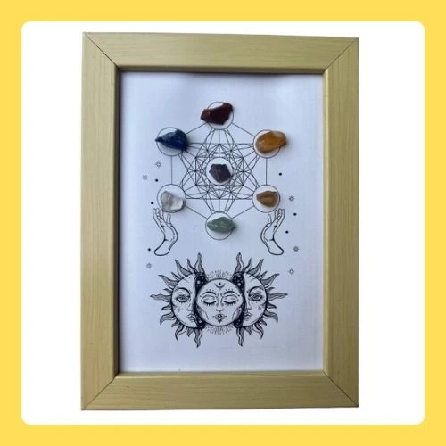 Universal Photo Frame with Crystals